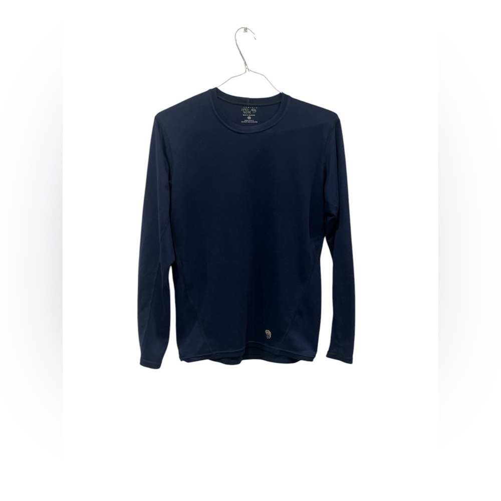 Mountain Hardwear Blue Thermal Long Sleeve Base Layer Shirt Size‎ Small EUC